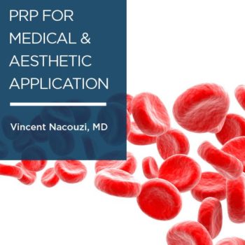 A special message from Vince Nacouzi, MD on PRP